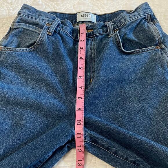 AGOLDE Carpenter Denim Jeans Baggy Wide Leg Size 26 Minimal Casual - Picture 5 of 12